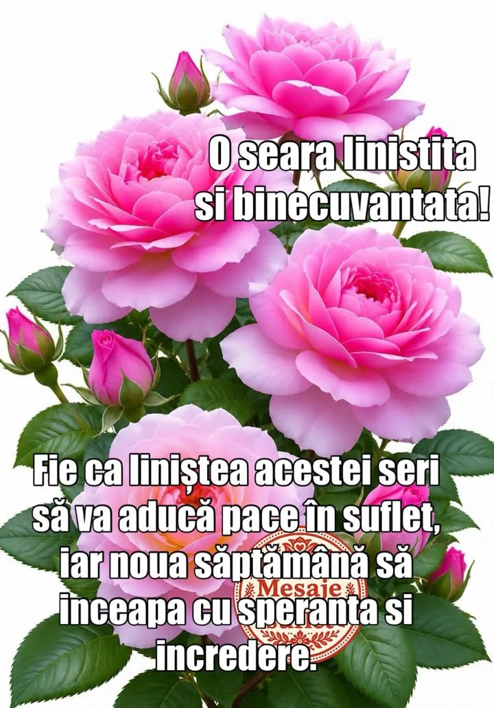 Buna seara!💐