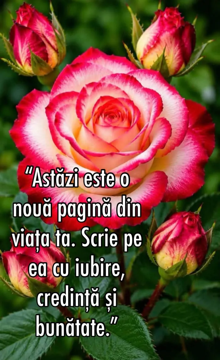 O zi frumoasa si o saptamana binecuvantata!🌹