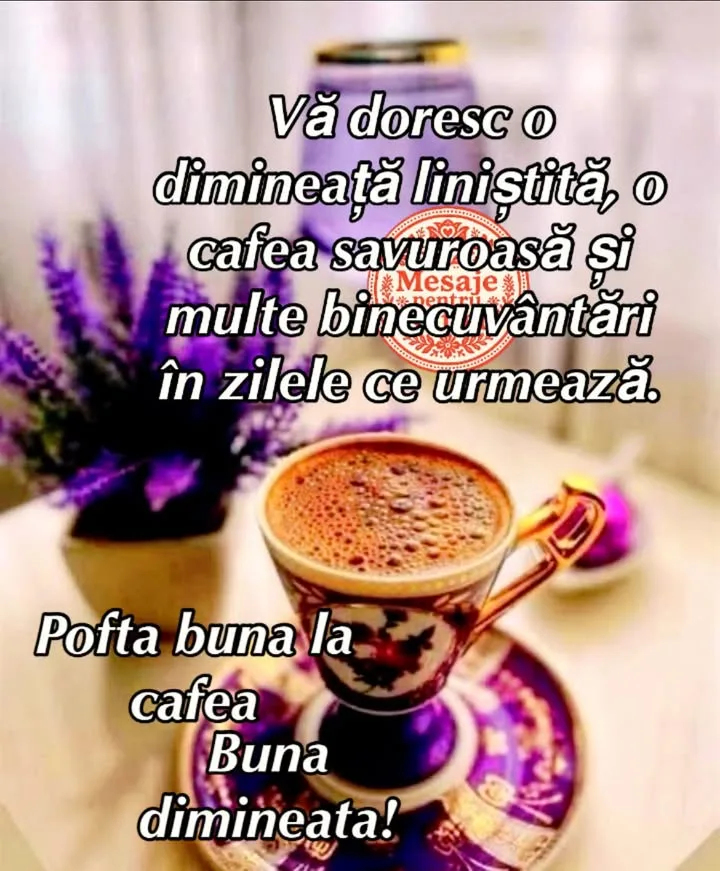 O zi de luni frumoasa si o saptamana…