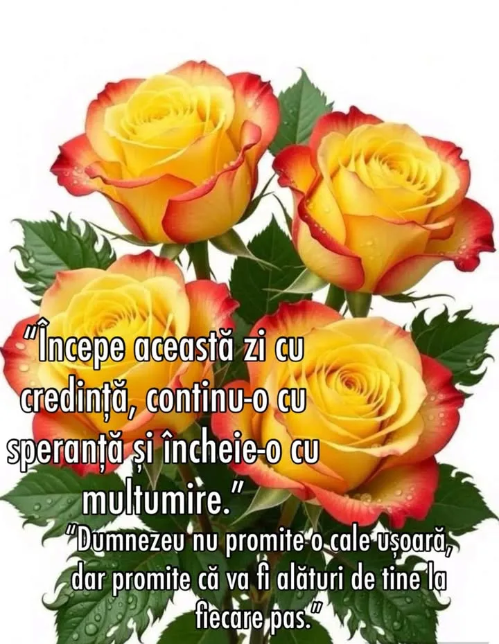 Zi placuta cu zambete, bucurie si implinire!🌹