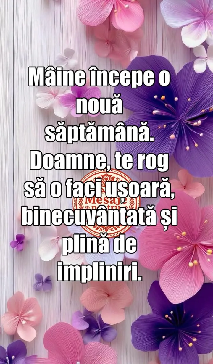 Seara frumoasa de Duminica!🌸