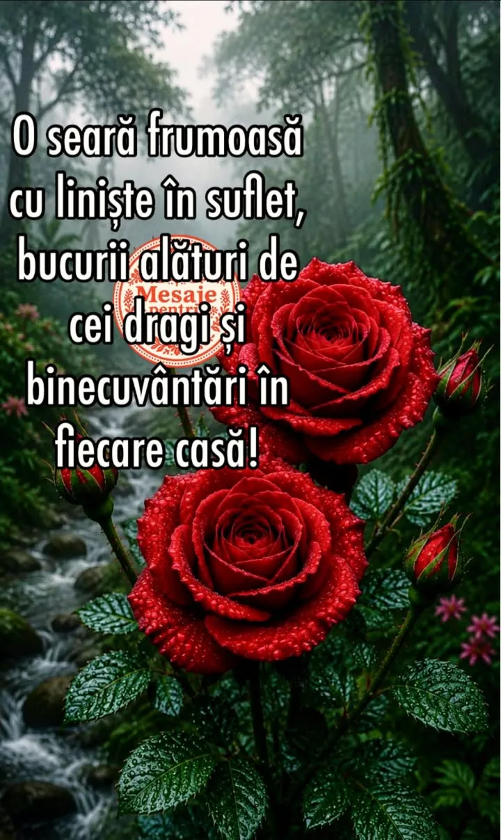 Buna seara, prieteni!🌹