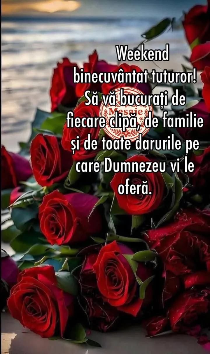 O zi frumoasa de Sambata!🌺