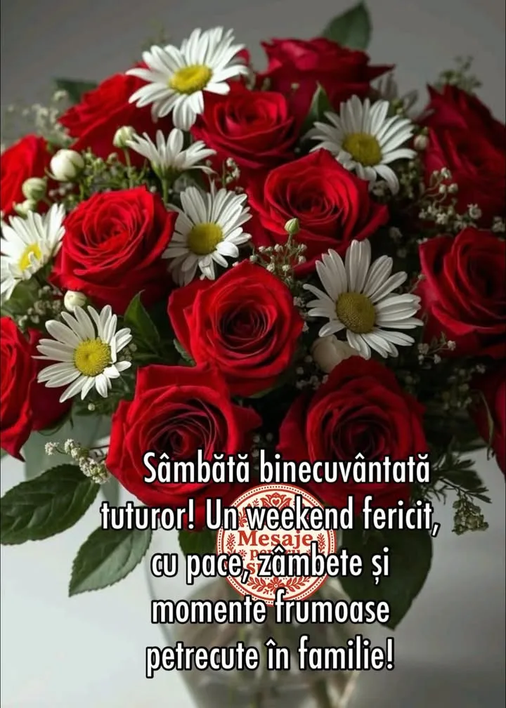Sambata frumoasa!🌹