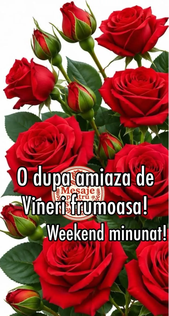 Buna ziua, prieteni!🌹