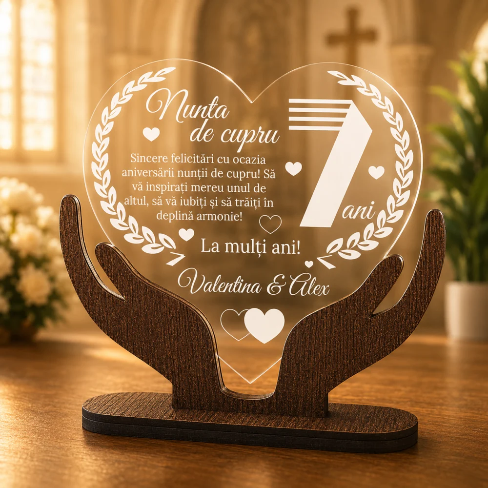 Cadou aniversare – Nunta de cupru 7 ani casatorie