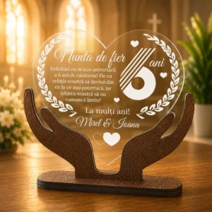 Cadou aniversare – Nunta de fier 6 ani casatorie