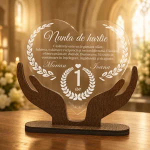 Cadou aniversare – Nunta de hartie 1 an casatorie