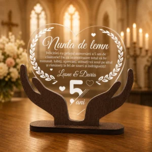 Cadou aniversare – Nunta de lemn 5 ani casatorie