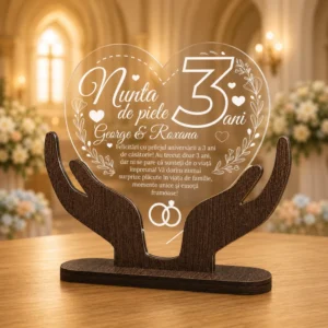 Cadou aniversare – Nunta de piele 3 ani casatorie