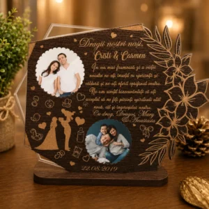 Cadou botez si cununie – Cadou personalizat Trofeu