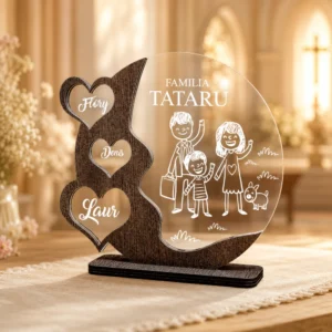 Cadou personalizat Trofeu – Familia mea