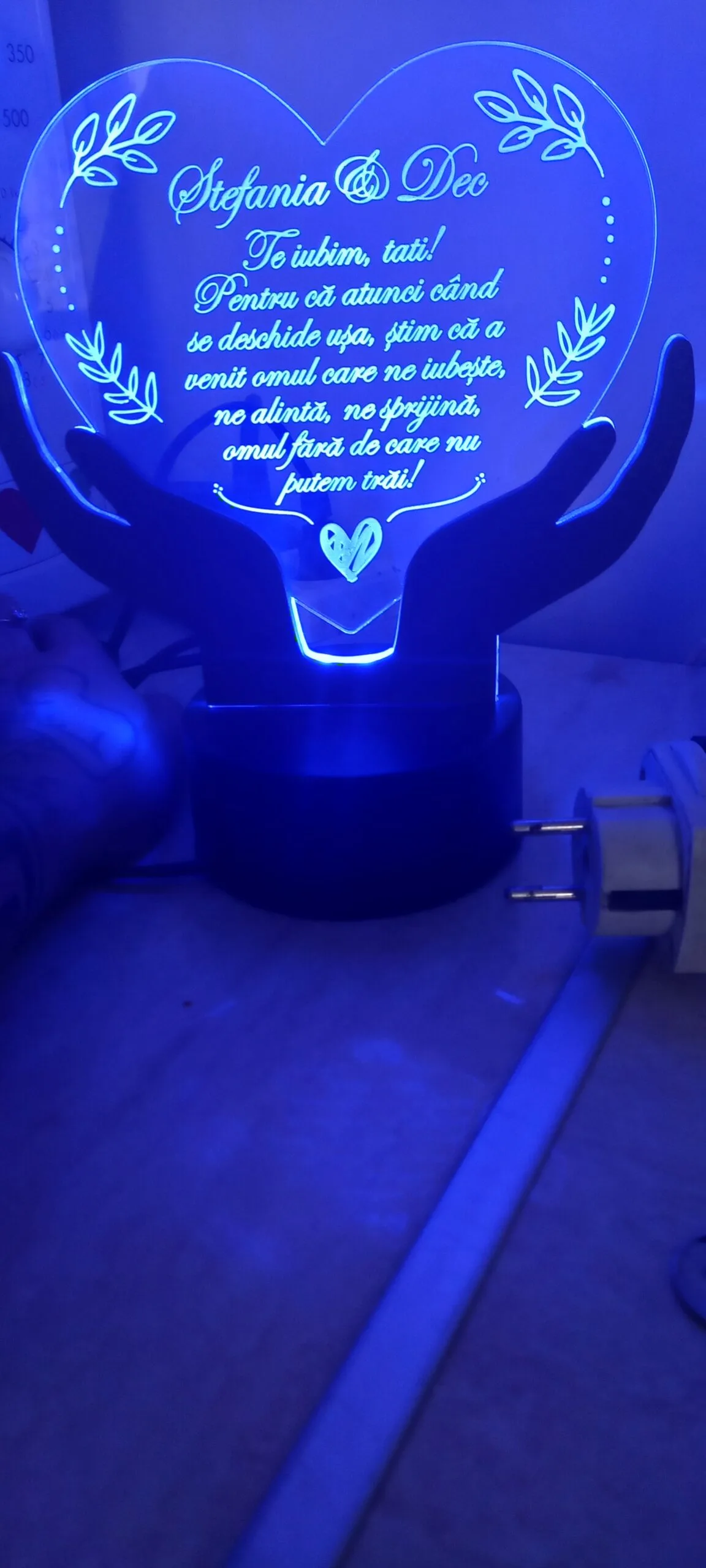 cadou-personalizat-trofeu-led-pentru-nasi-botez review