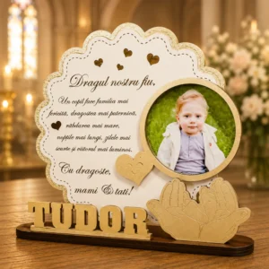 Cadou personalizat – Trofeu mesaj fiu/fiica