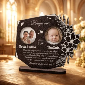 Cadou personalizat pentru cerere nasi de botez