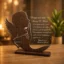 Cadou personalizat Trofeu – Soapte pentru nasii de botez