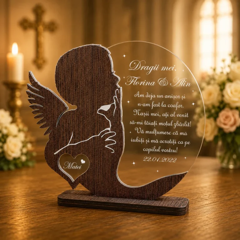 Cadou personalizat Trofeu – Soapte pentru taiere mot