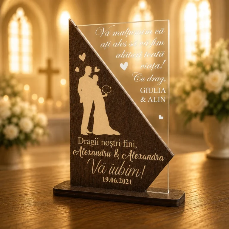 Cadou personalizat Trofeu – Special pentru fini