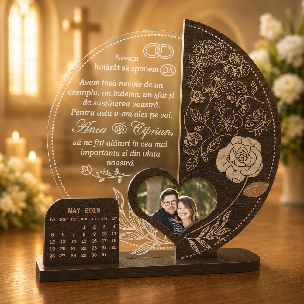 Cadou personalizat Trofeu  – Suntem hotarati! Calendar
