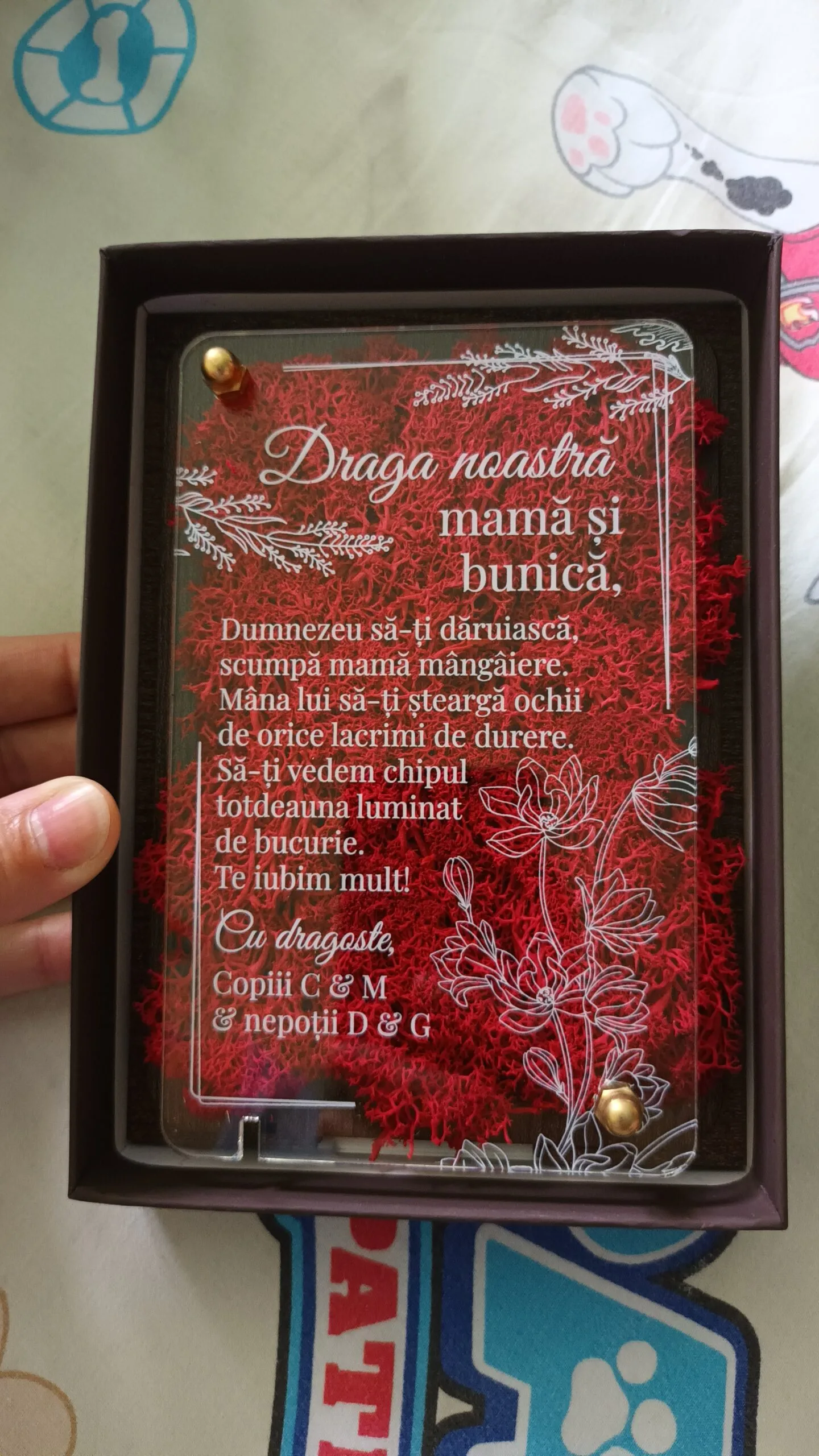 felicitare-cu-licheni-aniversare-nunta-de-flori-4-ani review