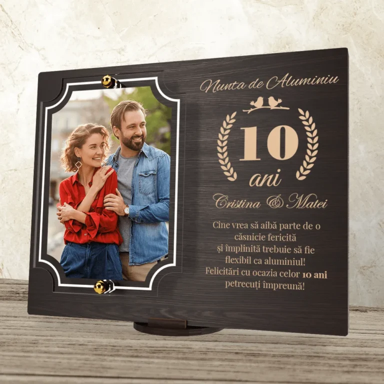 placheta-personalizata-10-ani-casatorie-nunta-de-aluminiu main
