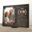 placheta-personalizata-19-ani-casatorie-nunta-de-acvamarin main