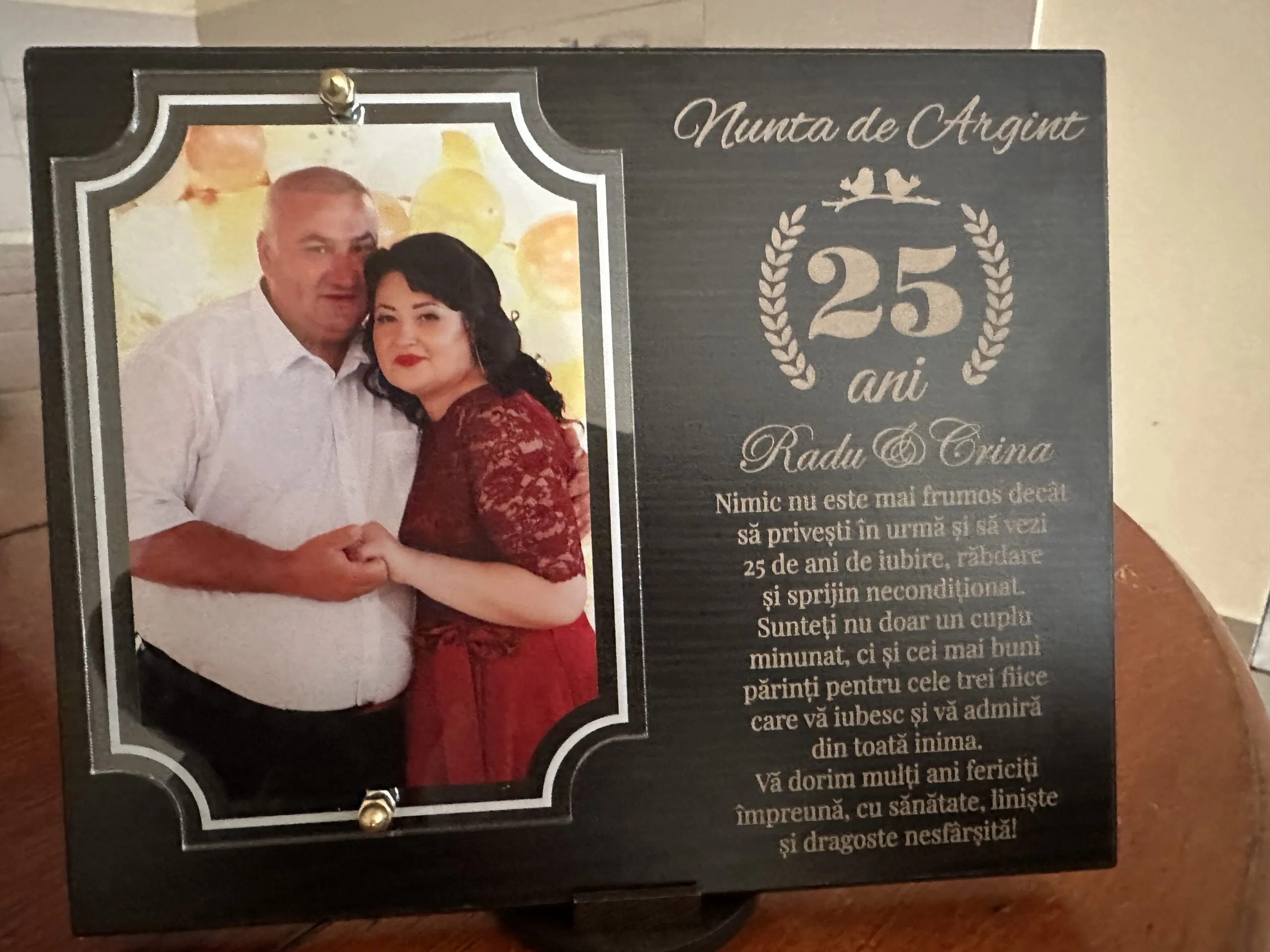placheta-personalizata-aniversare-1-an-nunta-de-hartie review