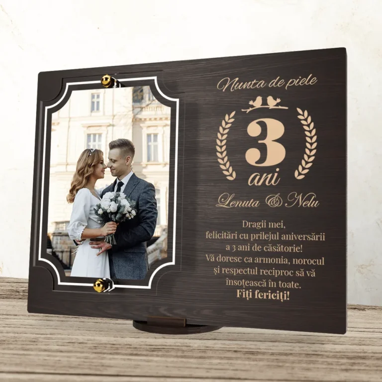 placheta-personalizata-aniversare-3-ani-nunta-de-piele main