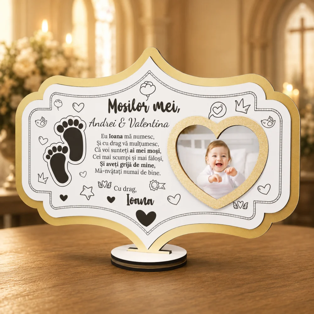 Rama foto personalizata – Special pentru mosi