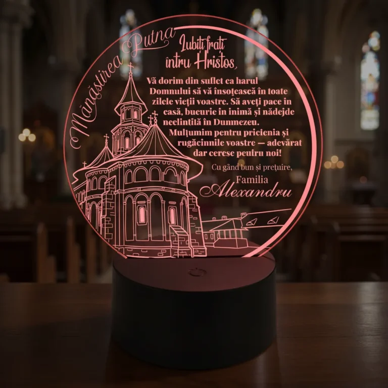 trofeu-cu-led-personalizat-cadou-religios-model-manastirea-putna main