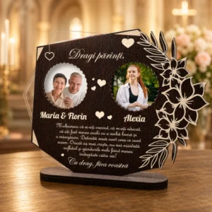 Trofeu Personalizat – Cadou pentru parinti