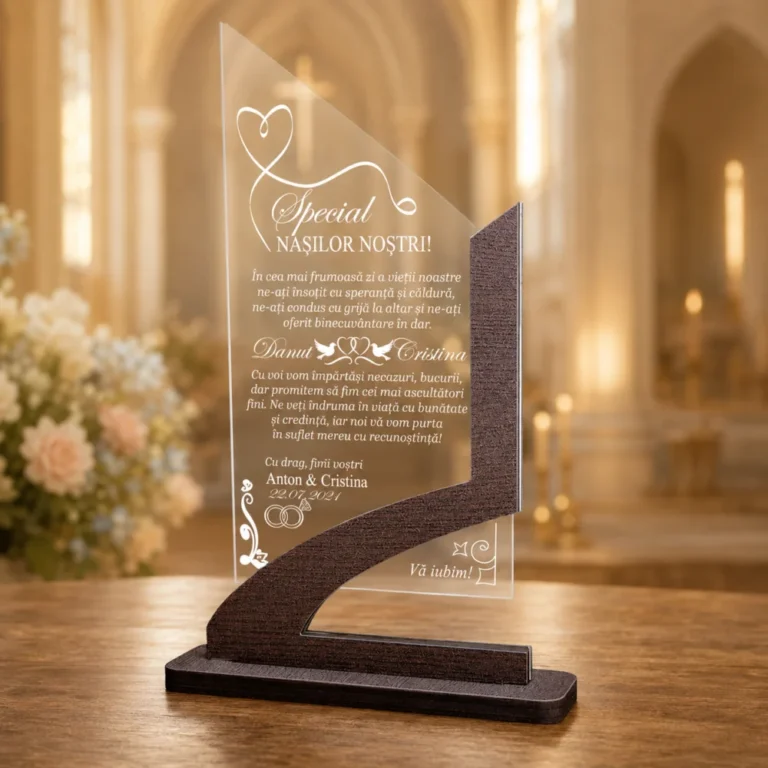 Trofeu personalizat – Cadoul Nasilor