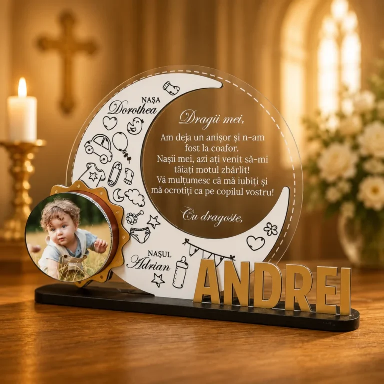 Trofeu personalizat cu boxa – Taiere mot