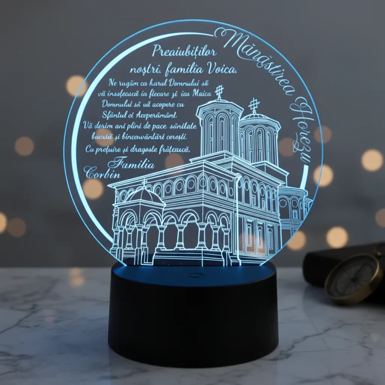 trofeu-personalizat-cu-led-cadou-spiritual-familie-manastirea-horezu main