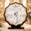 Trofeu Personalizat – Mesaj de Multumire pentru nasi