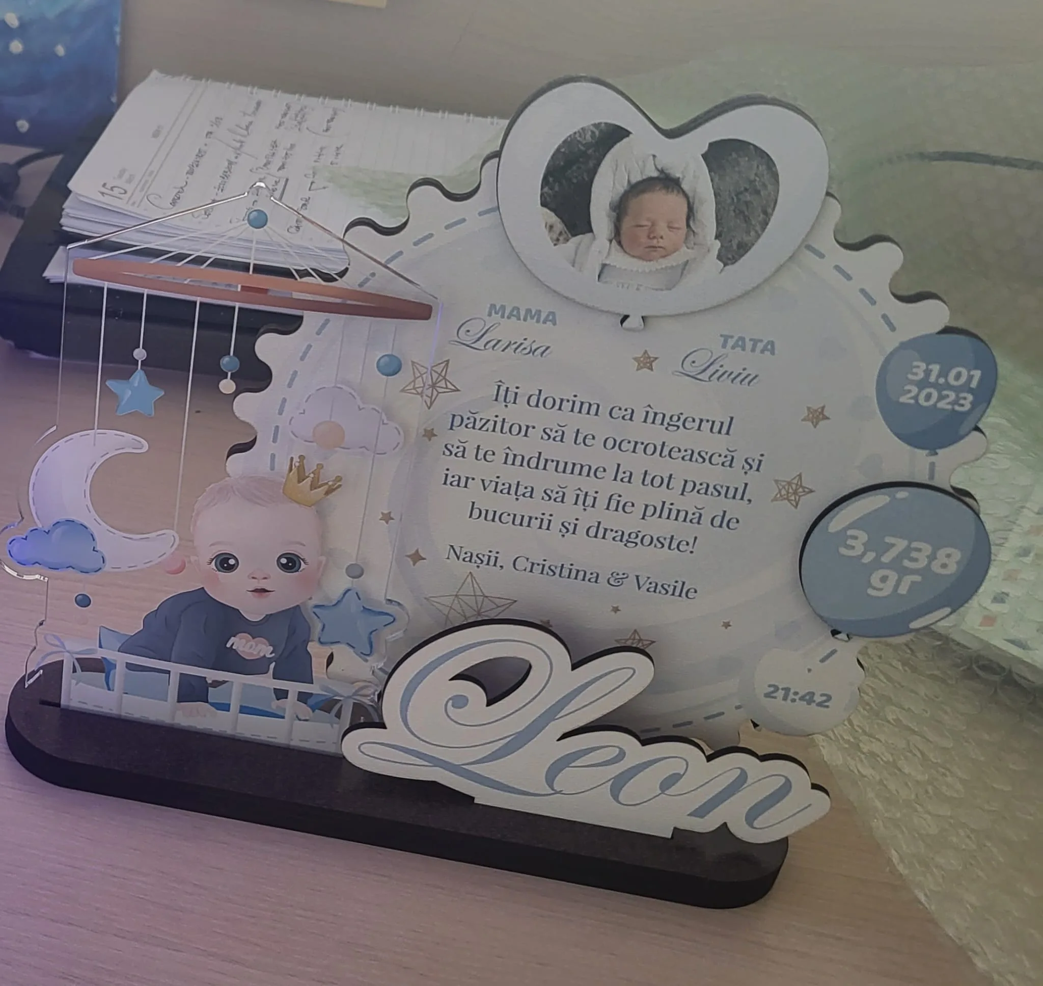 trofeu-personalizat-printat-fetita-data-nasterii-ora-greutate review