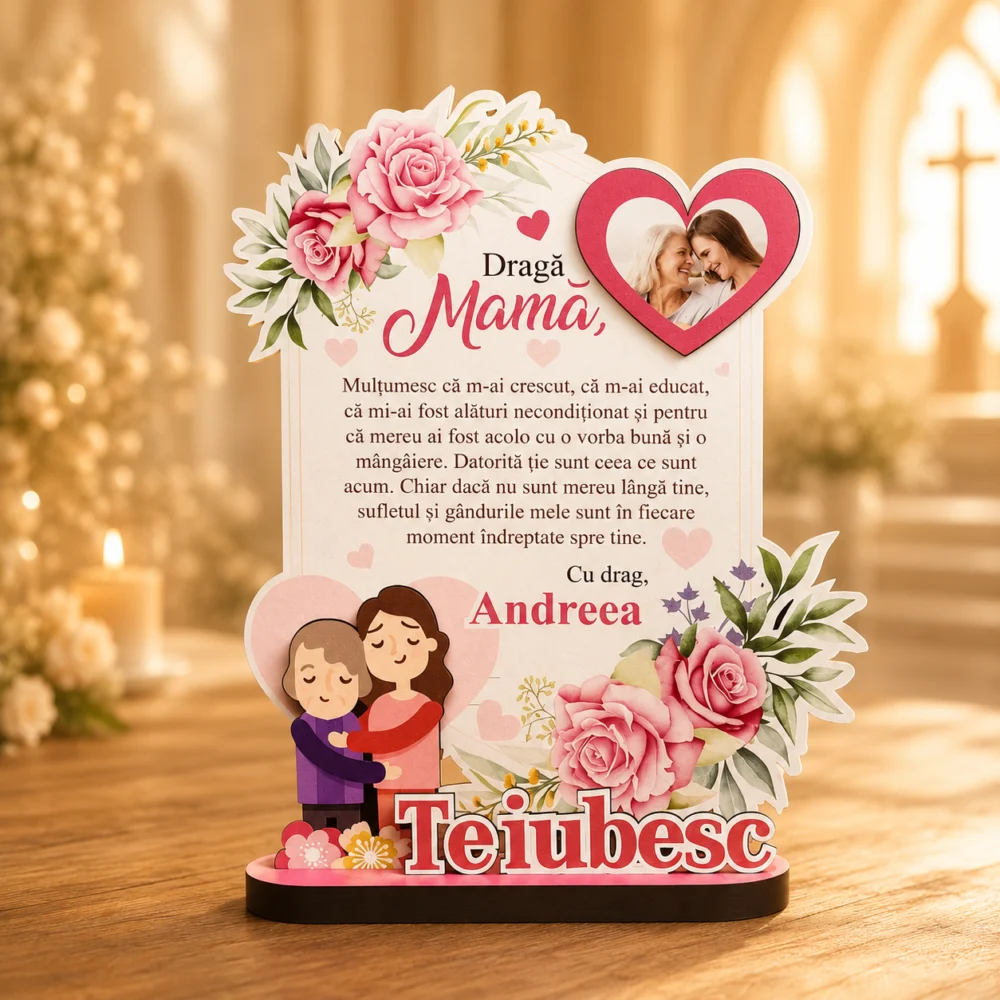 Trofeu Printat – Cadou pentru mama